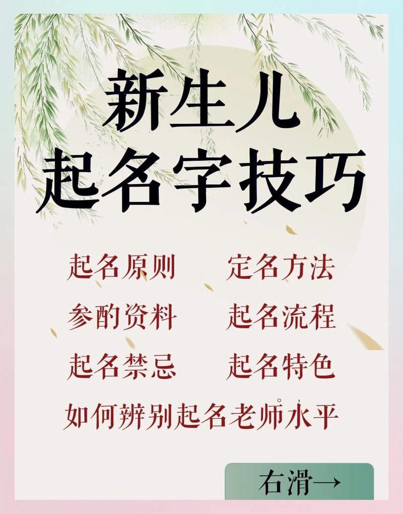 取名改名的智慧：让名字绽放独特魅力